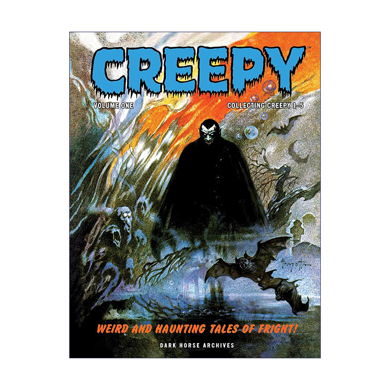 诡异漫画集 卷一 英文原版Creepy Archives Volume 1 古典惊悚经典漫画 Dark Horse黑马 Archie Goodwin 英文版 进口英语原版书籍