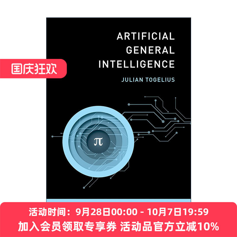 英文原版 Artificial General Intelligence 通用人工智能 纽约大学计算机科学与工程副教授Julian Togelius 进口英语原版书籍