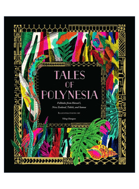 英文原版 Tales of Polynesia 波利尼西亚民间故事 精装插图 英文版 进口英语原版书籍