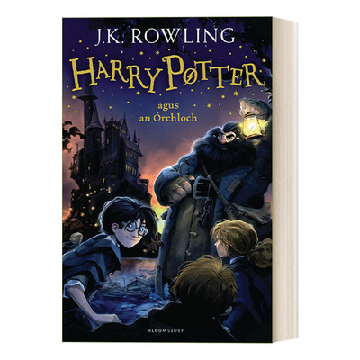 英文原版 Harry Potter and the Philosopher's Stone Irish 哈利波特与魔法石 哈利波特#1 爱尔兰语版 精装 进口英语原版书籍