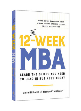 英文原版 The 12-Week MBA 十二周MBA 学习当下商业所需技能 英文版 进口英语原版书籍
