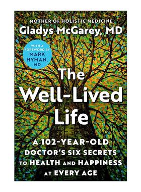 英文原版 The Well-Lived Life 早点知道会幸福的那些事 百岁奶奶的人生建议 英文版 进口英语原版书籍