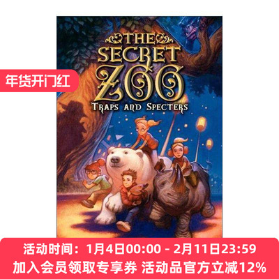 英文原版 The Secret Zoo Traps and Specters 秘密动物园卷四 英文版 进口英语原版书籍