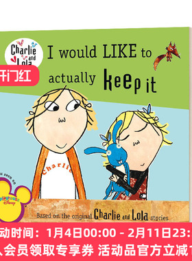 英文原版 I Would Like to Actually Keep It 我想要保留它 查理与劳拉系列绘本 英文版 进口英语原版书籍