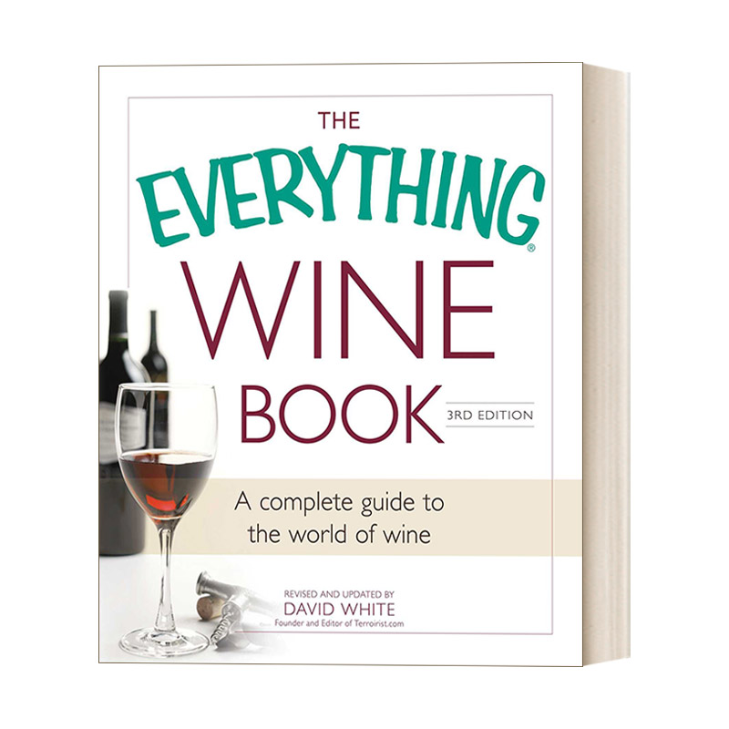 百宝箱 英文原版 The Everything Wine Book 葡萄酒书 英文版 进口英语原版书籍