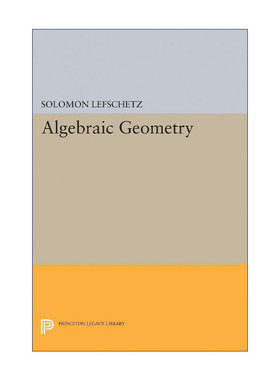 英文原版 Algebraic Geometry 代数几何 Solomon Lefschetz莱夫谢茨 英文版 进口英语原版书籍