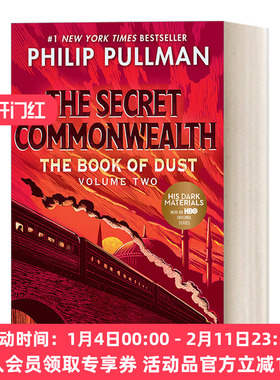 英文原版 The Book of Dust 02 灰烬之书/尘埃之书三部曲2 秘密联邦 青少年奇幻冒险小说 黑暗物质三部曲前传 英文版 进口书籍