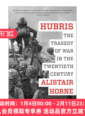 英文原版 Hubris 傲慢 20世纪战争的悲剧 英文版 进口英语原版书籍