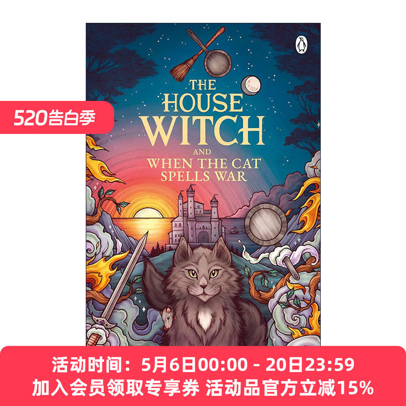 英文原版 The House Witch and When The Cat Spells War 皇家巫师3 魔法营救 亚马逊畅销奇幻浪漫小说系列 进口英语原版书籍