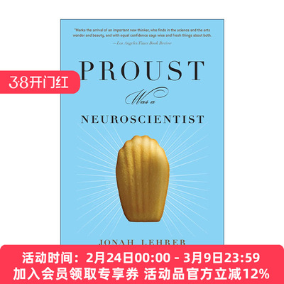 英文原版 Proust Was a Neuroscientist 普鲁斯特找到了记忆的秘密 英文版 进口英语原版书籍