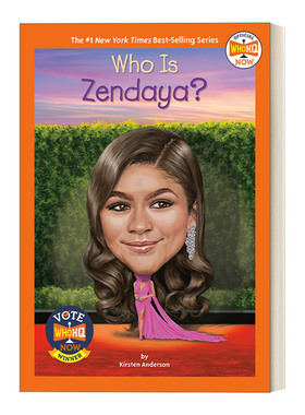 英文原版 Who Is Zendaya?  谁是赞达亚·科尔曼？ 英文版 进口英语原版书籍