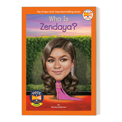 英文原版 Who Is Zendaya?  谁是赞达亚·科尔曼？ 英文版 进口英语原版书籍