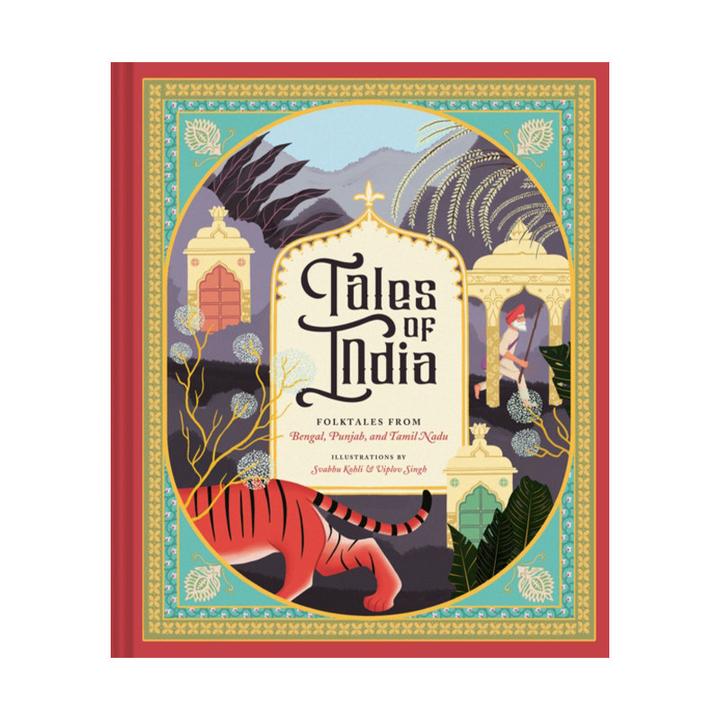 印度民间故事集 英文原版 Tales of India 精装插图 英文版 进口英语原版书籍