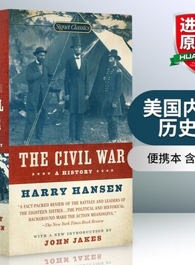 华研原版 美国内战历史 英文原版历史书籍 The Civil War: A History 进口英语书 全英文版