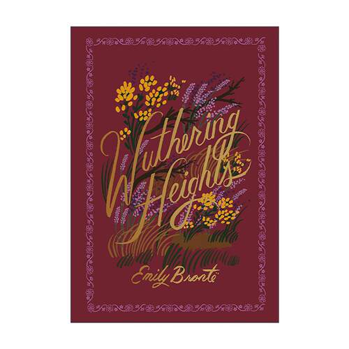 英文原版 Wuthering Heights 呼啸山庄 Puffin in Bloom精装海雀繁花经典 英文版 进口英语原版书籍