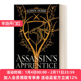 英文原版 Assassin's Apprentice The Farseer Trilogy Book 1 刺客正传I 刺客学徒 插图精装收藏版 豆瓣推荐 奇幻小说 英文版