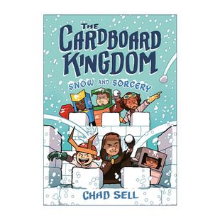 Sell Cardboard Snow 英文原版 Sorcery Chad 英文版 儿童漫画 Kingdom 雪与魔法 纸板王国系列3 书籍 进口英语原版 and The