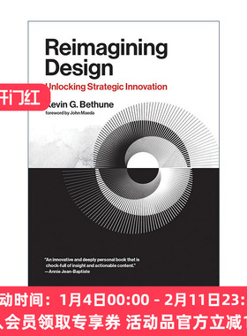 英文原版 Reimagining Design The MIT Press 重塑设计 解锁战略创新 Kevin G. Bethune 英文版 进口英语原版书籍