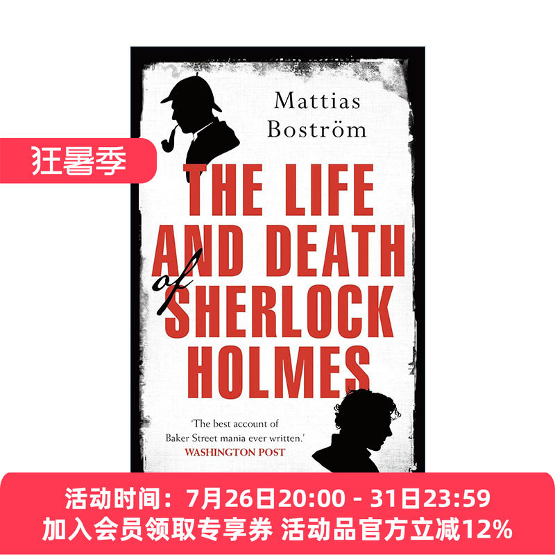 英文原版 The Life and Death of Sherlock Holmes 福尔摩斯的生与死 大侦探 虚构的人物和媒体明星 瑞典犯罪作协非小说奖 英文版