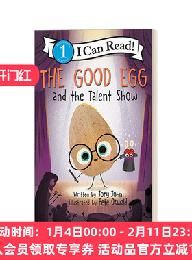 优良蛋与才艺秀 英文原版 The Good Egg and the Talent Show I Can Read Level 1 Read分级读物 英文版 进口英语原版书籍