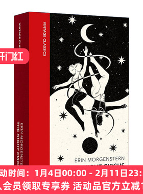 英文原版 The Night Circus 夜晚马戏团 布脊经典系列 Vintage Quarterbound Classics 精装 英文版 进口英语原版书籍