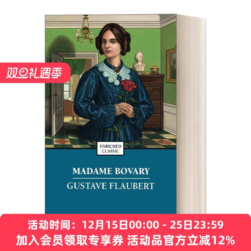 包法利夫人 英文原版小说 Madame Bovary Enriched Classics系列 英文版 进口英语原版书籍