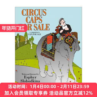 待售的马戏帽 英文原版 Circus Caps for Sale 卖帽子续集 英文版 进口英语原版书籍
