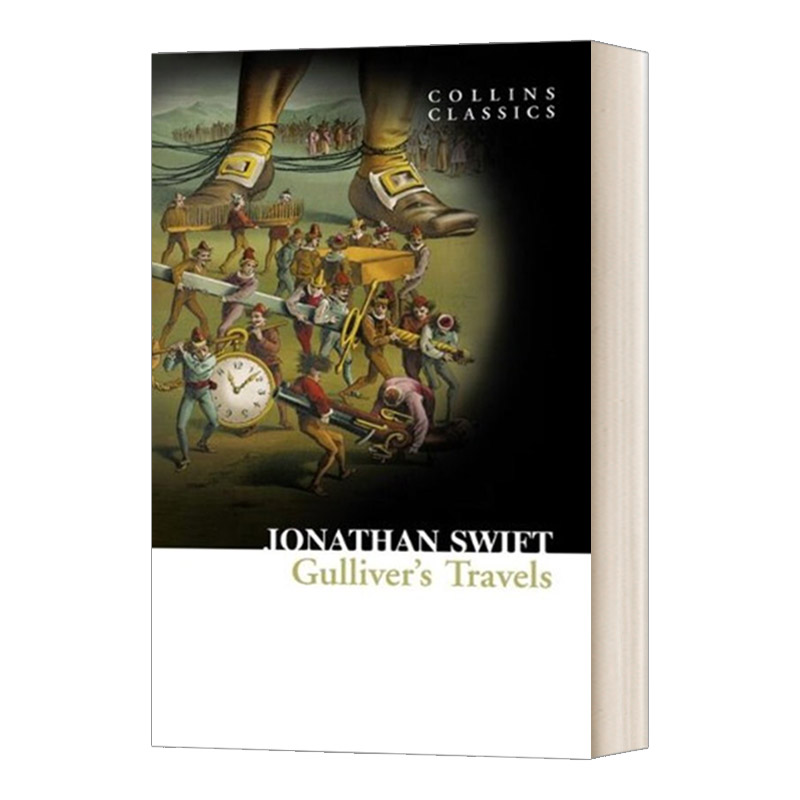 英文原版小说 Gulliver's Travels 格列佛游记 Collins Classics 柯林斯经典系列 英文版 进口英语原版书籍图片