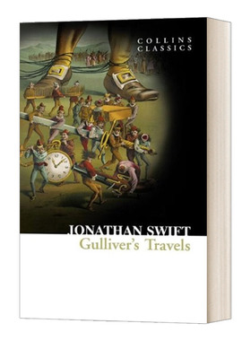英文原版小说 Gulliver's Travels 格列佛游记 Collins Classics 柯林斯经典系列 英文版 进口英语原版书籍