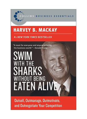英文原版 Swim with the Sharks Without Being Eaten Alive 与鲨鱼一起游泳 切实可行的69个商业智慧 英文版 进口英语原版书籍