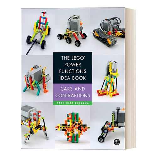 乐高动力组创意搭建指南 英文原版 The LEGO Power Functions Idea Book Vol. 2 汽车和机械装置篇 英文版 进口英语原版书籍