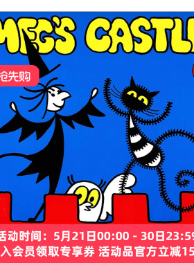 英文原版 Meg's Castle 女巫麦格和小猫莫格系列 女巫麦格的城堡 儿童绘本 英文版 进口英语原版书籍