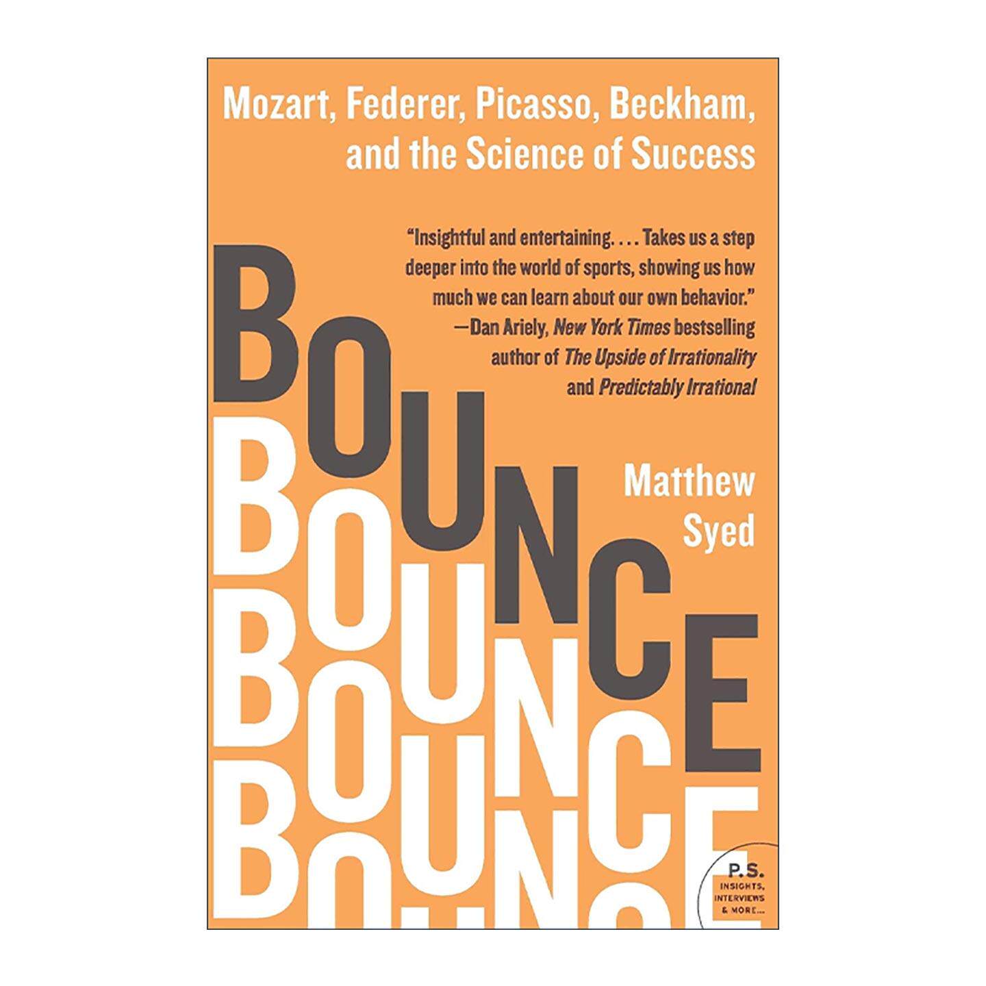 英文原版 Bounce 天才假象 从刻意练习 心理策略到认知陷阱 英文版 进口英语原版书籍