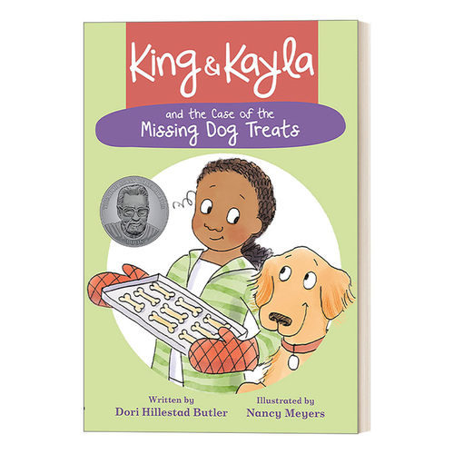 英文原版 King & Kayla and the Case of the Missing Dog Treats 金和凯拉系列 遗失狗粮案 主人与宠物的相处 英文版 进口书籍