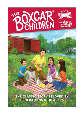 棚车少年1 英文原版 The Boxcar Children Boxcar Children Mysteries#1 儿童侦探推理小说 经典课外阅读 英文版 进口英语原版书籍