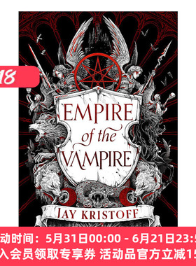 英文原版 吸血鬼帝国 Empire of the Vampire 杰伊·克里斯多夫奇幻小说 英文版 进口英语原版书籍