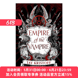英文原版 吸血鬼帝国 Empire of the Vampire 杰伊·克里斯多夫奇幻小说 英文版 进口英语原版书籍