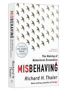 英文原版 Misbehaving Richard H.Thaler 错误的行为 解读行为经济学 理查德泰勒著 诺贝尔经济学奖得主 英文版 进口英语书籍