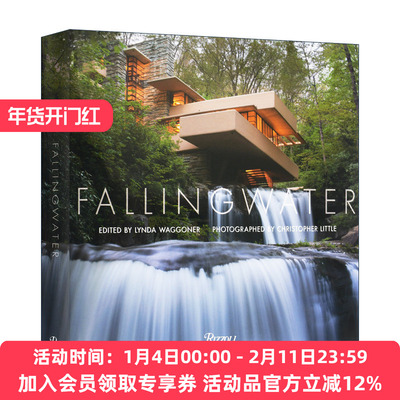 流水别墅 英文原版 Fallingwater 室内建筑设计作品集 精装 英文版 进口英语原版书籍
