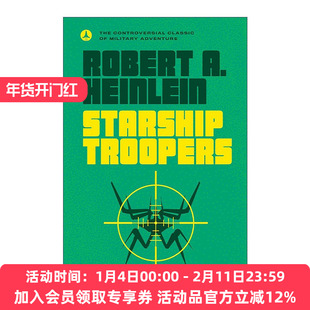 英文原版 Starship Troopers 星船伞兵 科幻冒险小说 异乡异客作者罗伯特·海因莱因 英文版 进口英语原版书籍