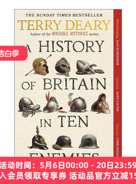 英文原版 A History of Britain in Ten Enemies 英国历史上的十大敌人 Terry Deary 英文版 进口英语原版书籍