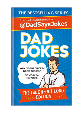 爸爸的笑话  英文原版 Dad Jokes: The Laugh-out-loud edition 开怀大笑版 精装 英文版 进口英语原版书籍