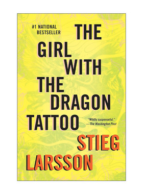 龙文身的女孩  英文原版 The Girl with the Dragon Tattoo Millennium Series 01 千禧年三部曲1 Stieg Larsson 进口英语原版书籍