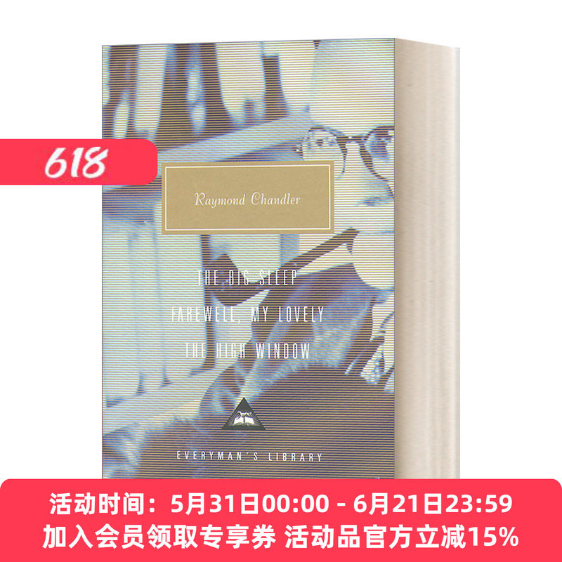 英文原版 The Big Sleep 雷蒙德·钱德勒 长眠不醒 再见 吾爱 高窗 Everyman精装版 英文版 进口英语原版书籍