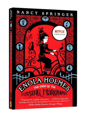 英文原版 Enola Holmes The Case of the Missing Marquess 天才少女福尔摩斯1 英文版 进口英语原版书籍