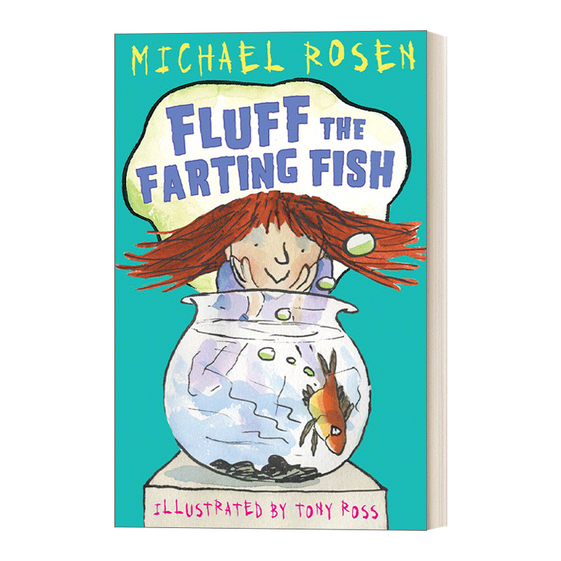 抖抖放屁的鱼 英文原版 Fluff the Farting Fish - Rosen and Ross 英文版 进口英语原版书籍