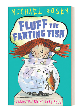 抖抖放屁的鱼 英文原版 Fluff the Farting Fish - Rosen and Ross 英文版 进口英语原版书籍