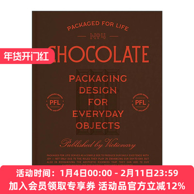 英文原版 Packaged For Life Chocolate 为生活而包装 巧克力 日常物品的包装设计精装 英文版 进口英语原版书籍