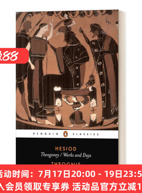 赫西奥德 英文原版 Hesiod and Theognis 英文版 进口英语原版书籍