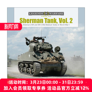 谢尔曼坦克 M4和M4 Sherman Vol.2 英文版 书籍 英文原版 Doyle 卷二 Tank 精装 105中型坦克 二战中美国 进口英语原版 David